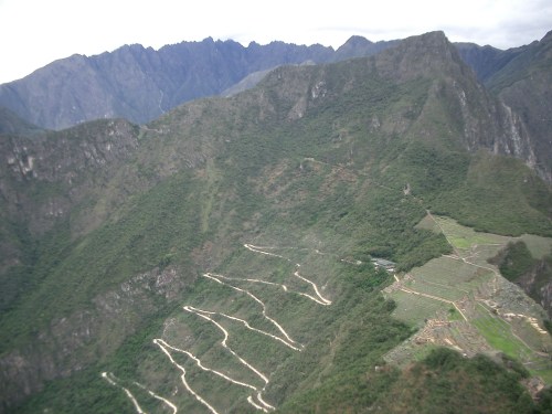 Desde el Huayna Picchu Desde el Huayna Picchu